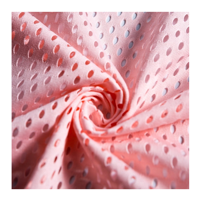 superior multi-functional polyester fabric accept custom sport mesh fabric