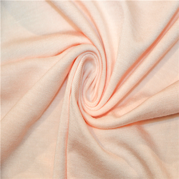 silkworm protein viscose spandex fabric jersey plain weft stretch underwear fabric