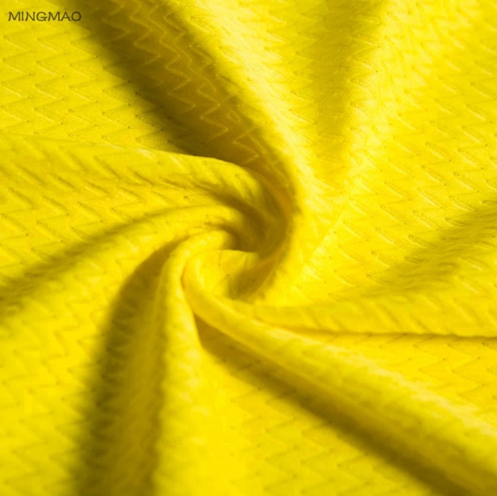 јиакинг фабрика велепродаја високих перформанси 84 најлон 16 спандек једноструки дрес плетива тканина за купаћи костим