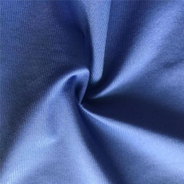 China Factory Kai tsaye Zafafan Siyar da Blue Spandex Nylon Tights Yoga Fabric