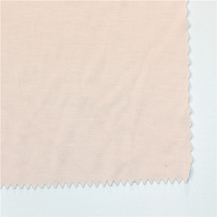 Vânzare fierbinte de culoare solidă spandex și elastan țesătură ecologică din jerseu pentru lenjerie intimă