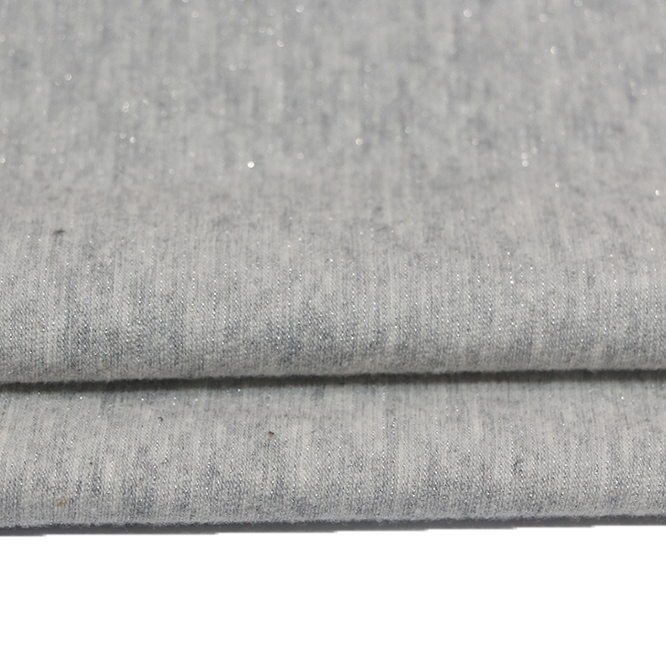 Free sample 2021 Hotselling warp knitting lingerie fabric soft stretch metallic fabric Spandex Jersey