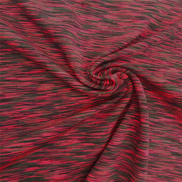 Высококачественная эластичная ткань из эластана с космическим красителем Джерси Антистатическая ткань для спортивной одежды