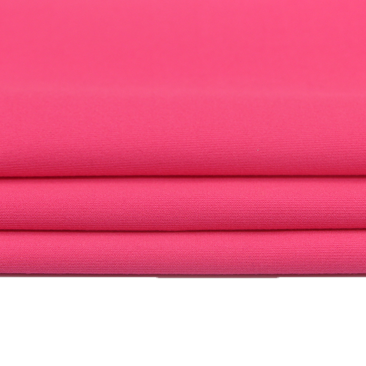 ຜະລິດຕະພັນໃໝ່ປີ 2021 ຜະລິດຕະພັນຢືດຢຸ່ນປະສິດທິພາບສູງ 88% Polyester 12% Spandex Fabric