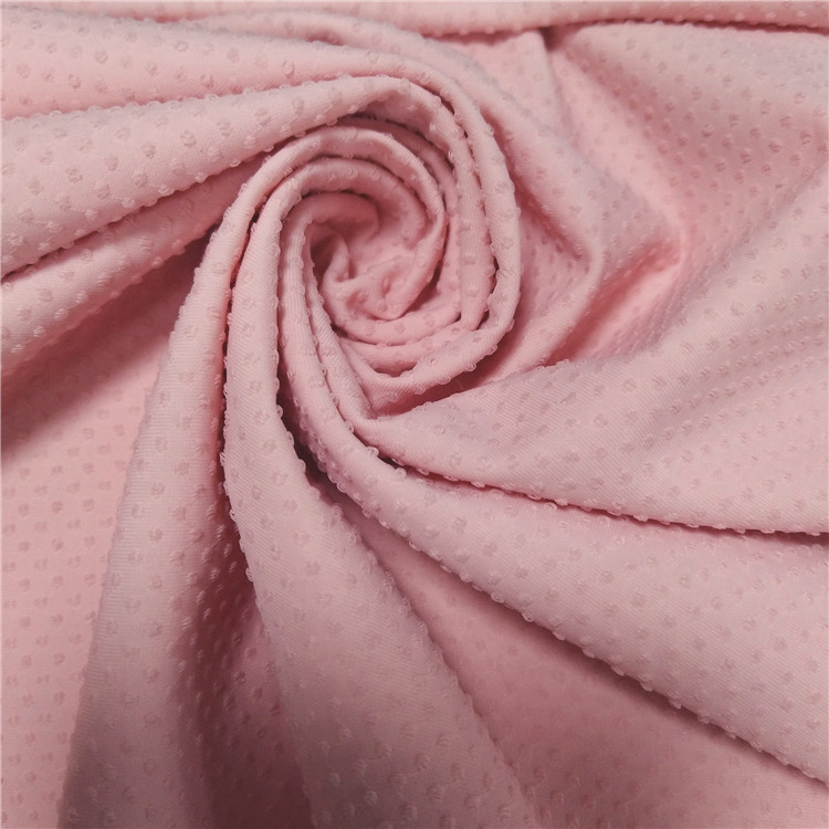 Warp knit 90% nylon 10% spandex jacquard jersey fabric para sa swimwear