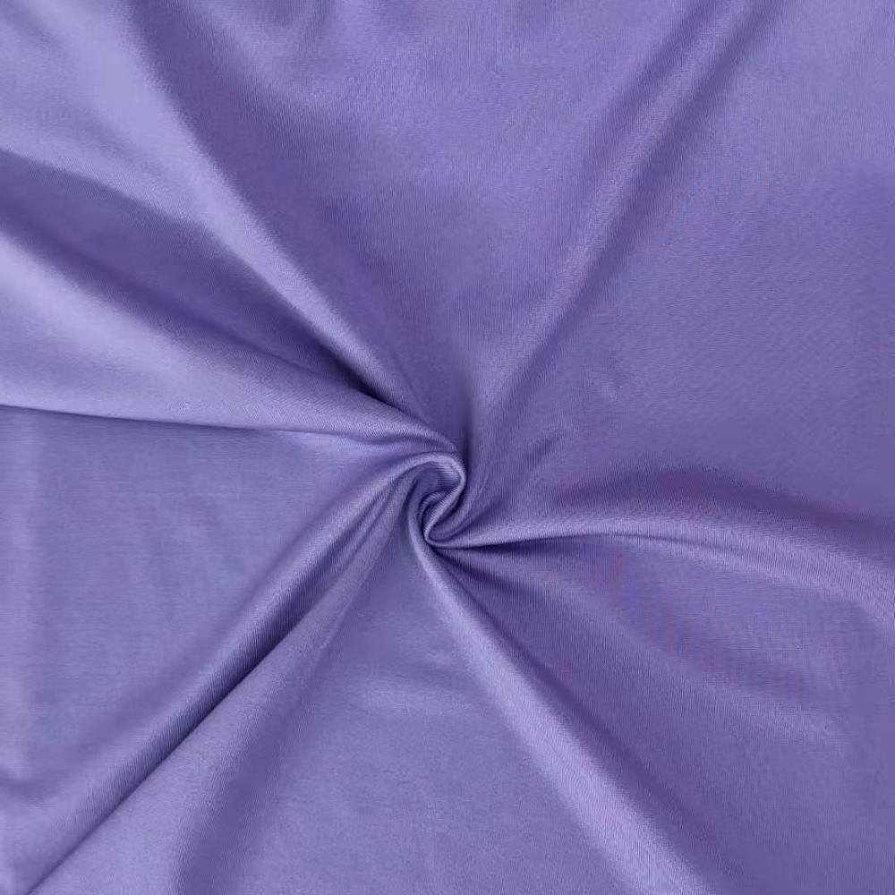 2021 Tshiab Purple Fashion Anti-pilling Pheej Yig Spandex Athletic Clothes Fabric