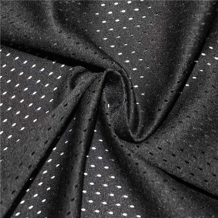 wholesale china manufacturer 100% polyester sportswear mesh fabric para sa yoga wear clothing