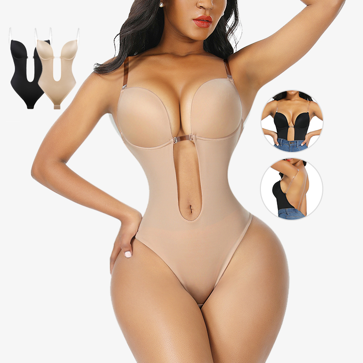 Wholesale Breathable Backless Waist Shaper And Butt Lifter 2021 Body Shaper Butt Lifter Thong Shaper Bodysuit