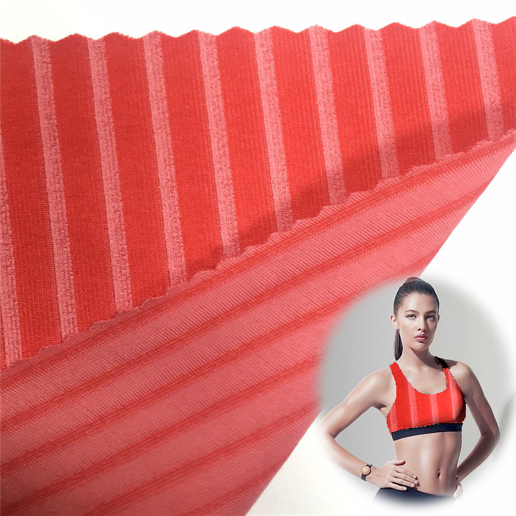 2021 hot selling 38%nylon 49%polyester13%spandex activewear yoga good stretch fabric