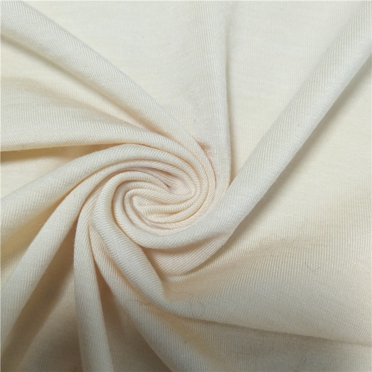 61% modal 33% cuprammenium fiber 6% spandex cooling elastic fabric for lingerie sportswear