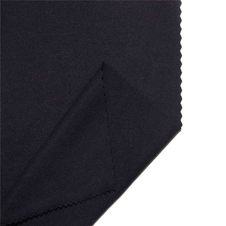 make to order acrylic modal cupro wool spandex fabric interlock weft plain stretch underwear fabric