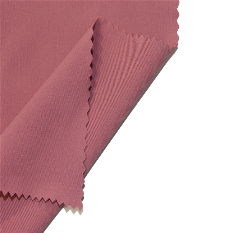 Professional Double Face Trioct Fabric 78% Polyester 22% Spandex Scuba Interlock ผ้ากางเกงโยคะ