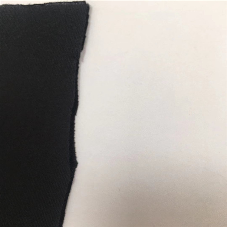 2021 hot sale Black Mens Jogger Pants Fabric 90% Polyester 10% Elastane Scuba Textile Fabric