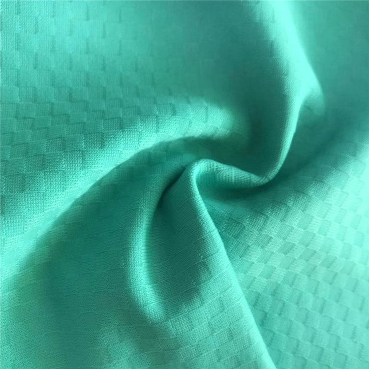 Višenamjenska rastezljiva najlon Spandex karirana pletena tkanina Sportska odjeća za jogu Tkanina za aktivnu odjeću za biciklizam