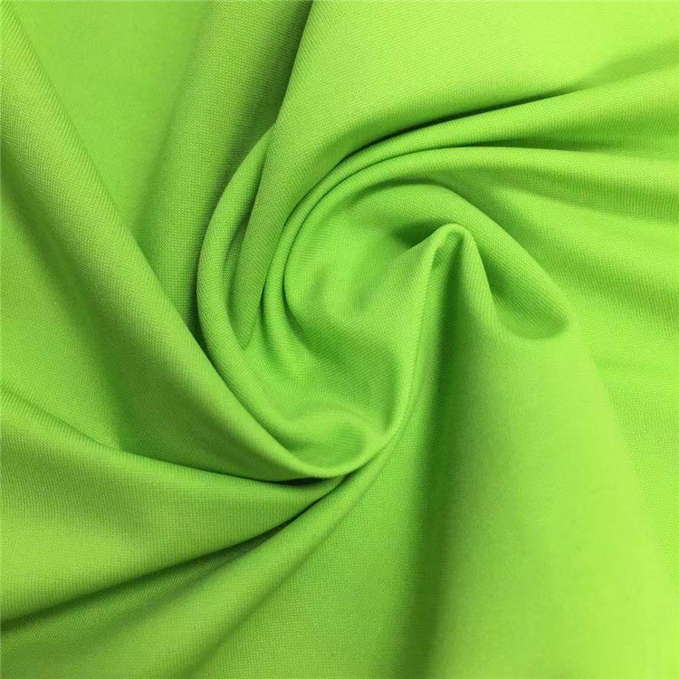 Green Fashion 65% Nylon 35% Spandex Bikini Fabric Good Elastic Nylon Spandex Fabric