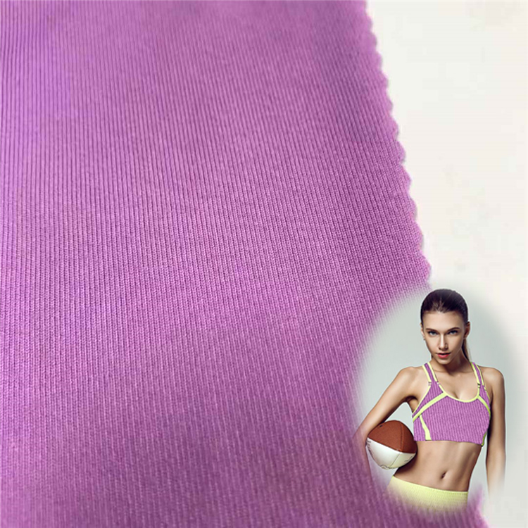 china manufacturer wholesale cheap strong coupon fabric purple textured swimwear fabric