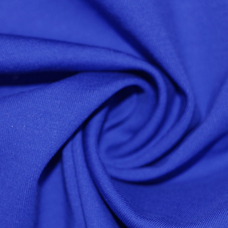 91% cotton 9% spandex warm plush interlock fabric comfortable panty fabric