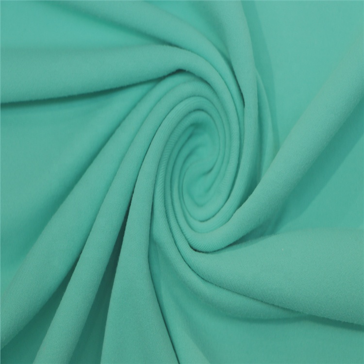 82% polyester 18% elastane peached jersey knit fabric for sportswear