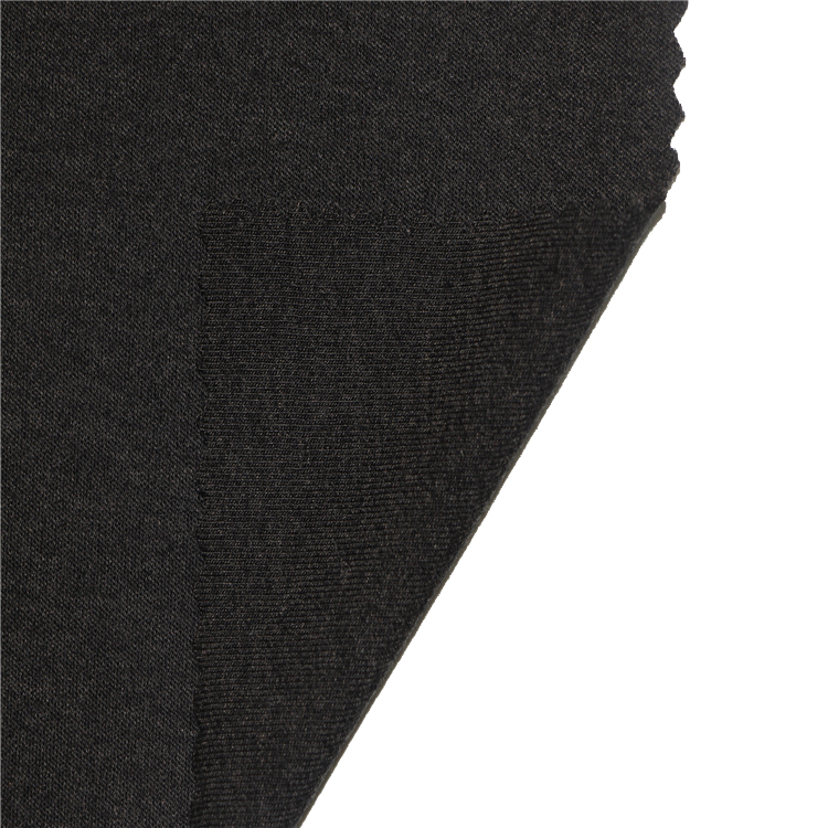 Acrílico cupro modal spandex tejido interlock jersey tejido suave elástico de trama simple para ropa interior