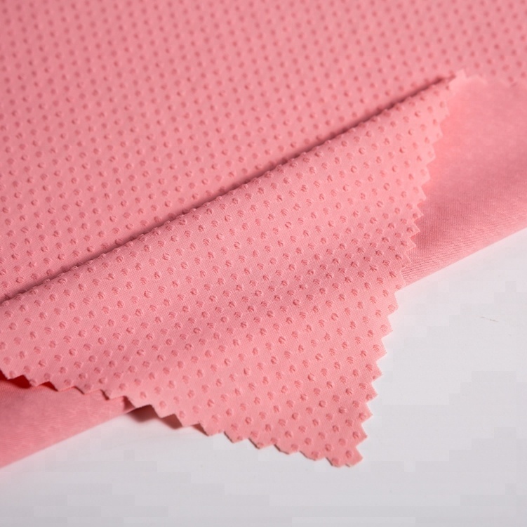 tecido de malha jacquard de ajuste seco multifuncional tecido elástico para camisa esportiva
