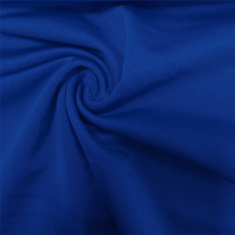 China hot selling polyester fabric, sportswear plained dye elastic stretch poly spandex fabric