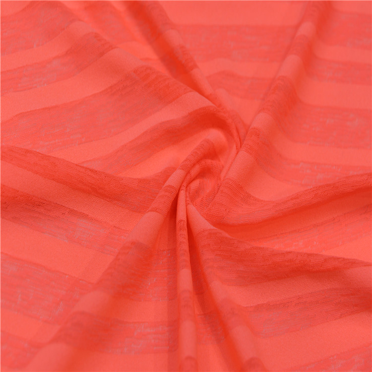 china hete verkopende streep stretch verkoelende jersey stof 80% polyester 20% elastaan ​​stof voor badmode sportkleding yoga
