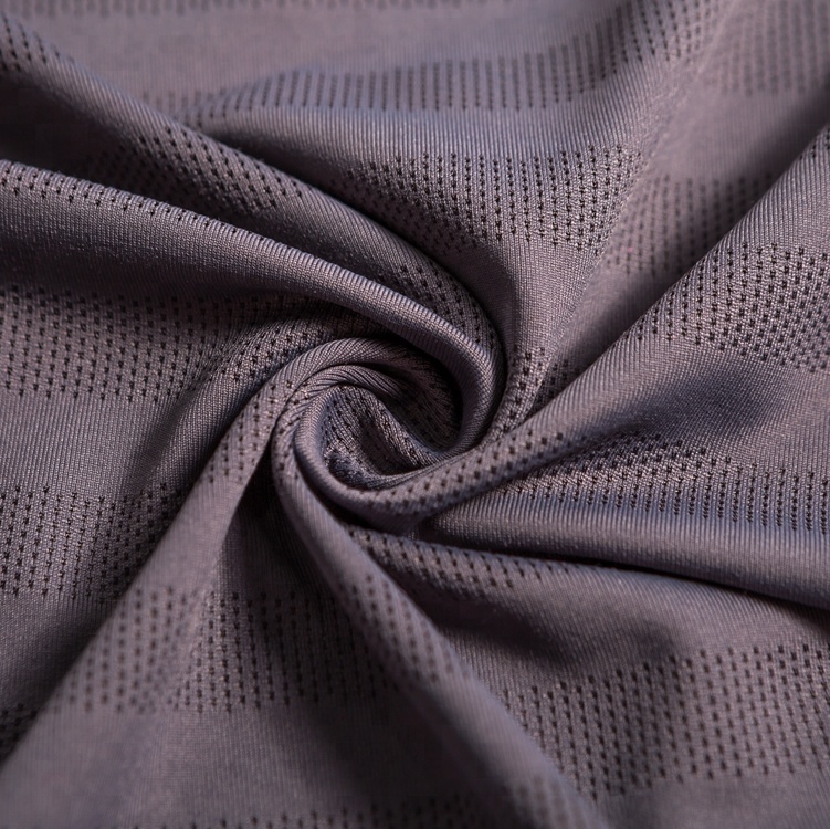 Удобна тканина за спортску одећу од микро мреже од спандекса од полиестера која одводи влагу