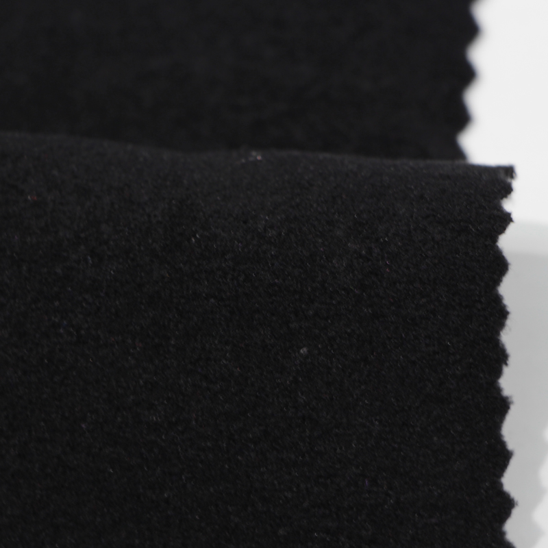 94 % polyester 6 % élasthanne tissu velours doux tissu peluche de bonne qualité