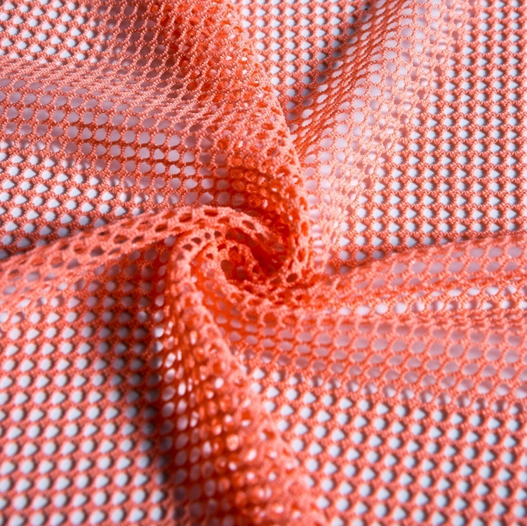 Eco-friendly na high stretch nylon spandex swimwear sport power mesh fabric