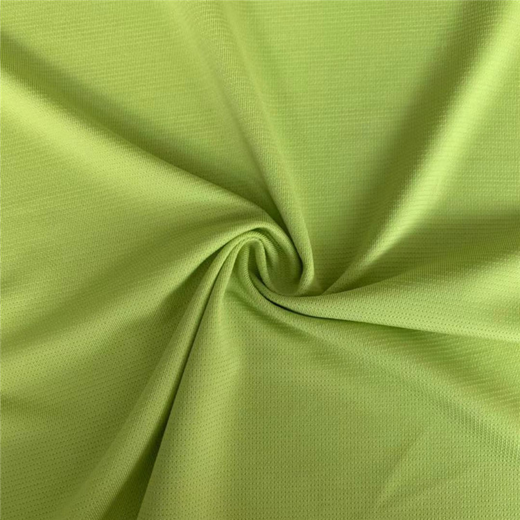 Mga Sikat na Breathable Elastic Mesh Fabric Polyester Fabrics Para sa Mga Shirt Jersey