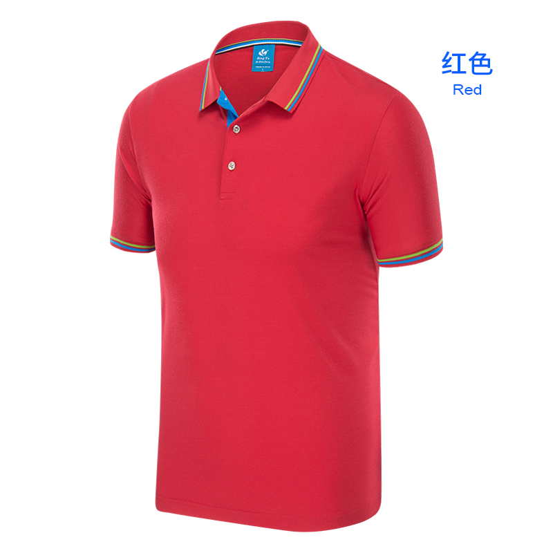 2021 Factory price custom OEM logo printing embroidery polo shirt 100% polyester 180gsm quick dry men polo shirt