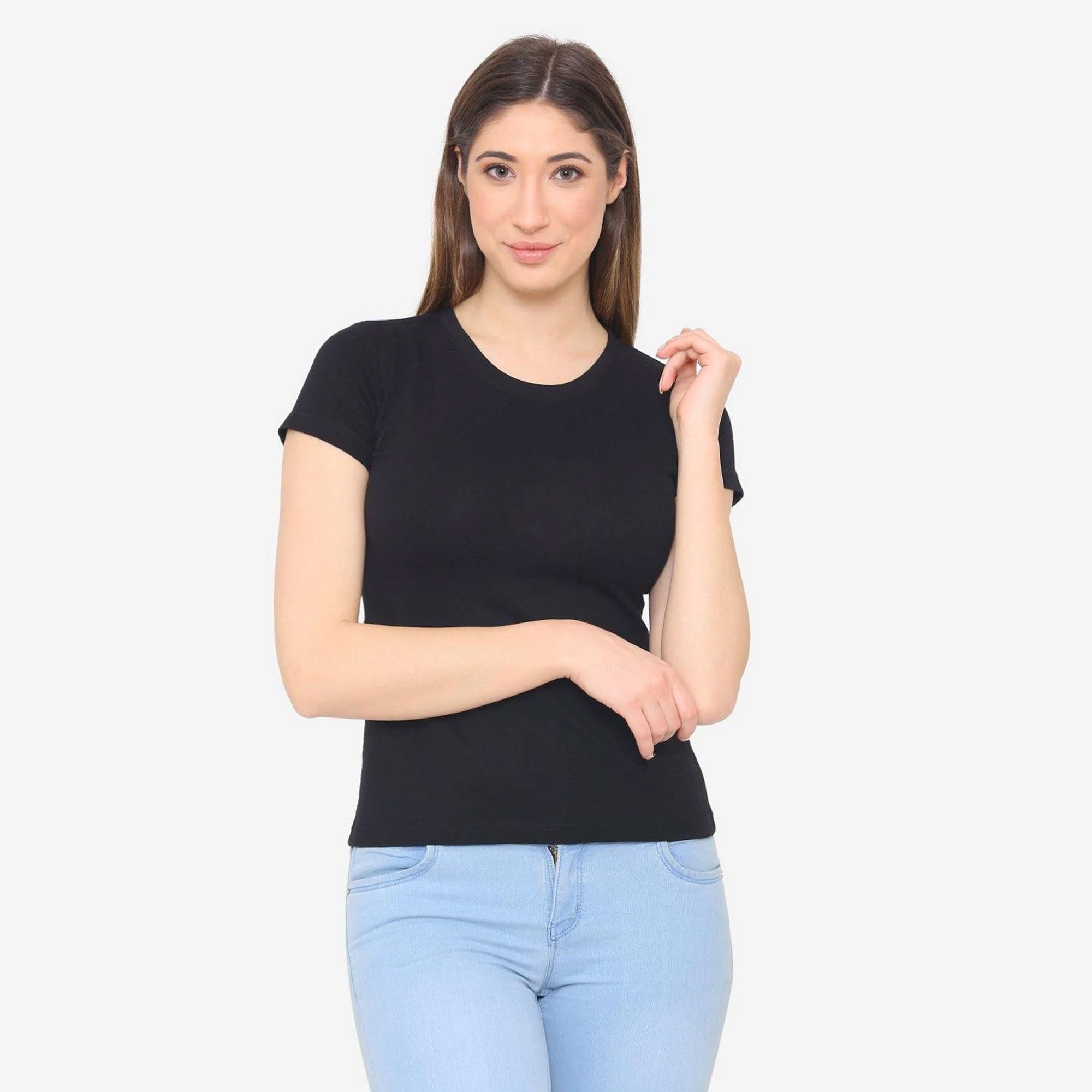 New 2022 Women Summer Custom Female T-Shirt Wholesale Women Casual fit t shirt