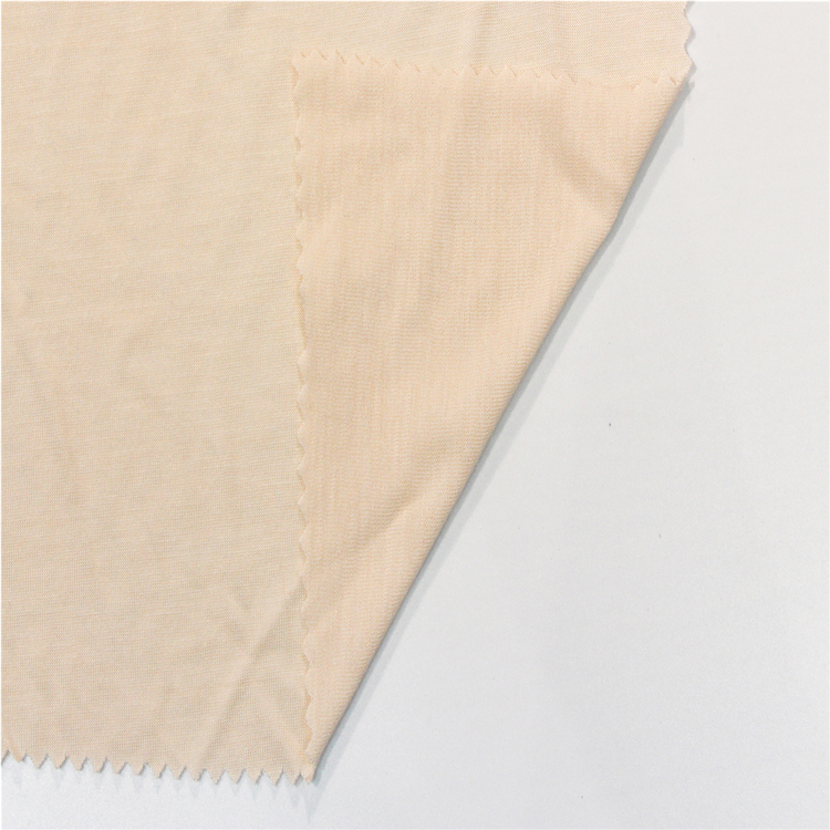 50% Viscose 50% Silkworm Protein High Quality Underwear Jersey Sleepwear Fabric