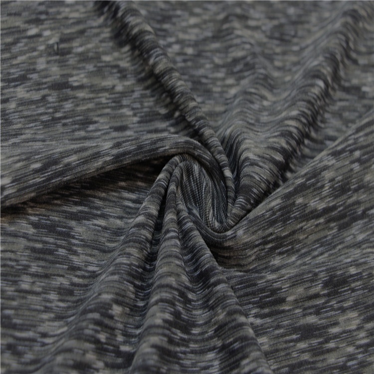 Iṣe giga 80% Polyester 20% Spandex Anti Bacterical Stretch Jersey Yoga Fabric