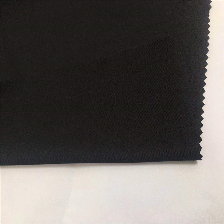Wholesale Black Elastic Chlorine Resistant Spandex Fabric 95% Polyester 5% Spandex Jersey Fabric