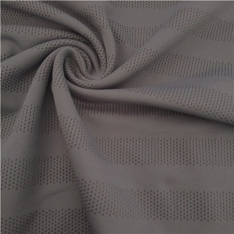 топол продажен простор Џерси полиестер спандекс ткаенина отпорна на хлор поли спандекс Жакард ткаенина