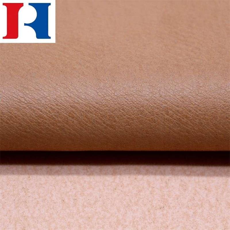 စိတ်ကြိုက်အရွယ်အစား Roll Packing Wear Resistant PU Coated Artificial Leather