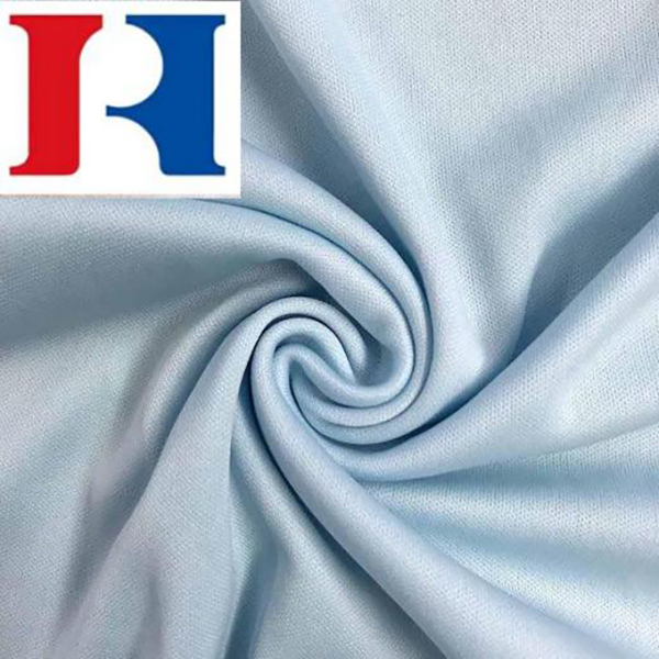 Twill Interlock Fabric Wholesale Light Weight Knitted 100% Polyester Interlock fabric for Sports Wear – Herui