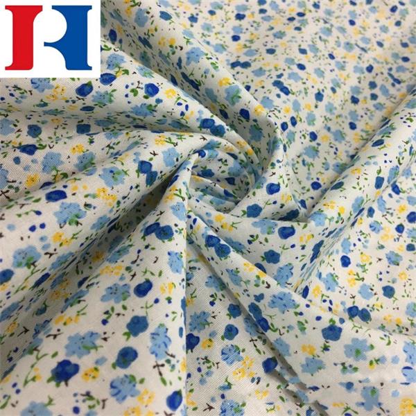 Factory directly Bamboo Cotton Sleepwear - Customized Dyeing Color Style Printed Cotton Fabric for Bedsheet Pillowcase – Herui
