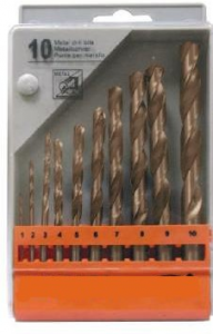 Metal drill bit sets, HSS-Co