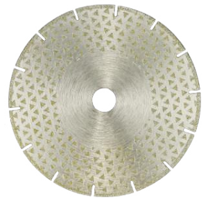 Electroplated diamond discs