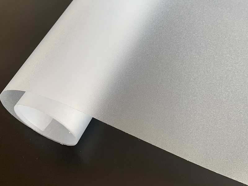 customized calendered UV resistant matt flexible soft film roll