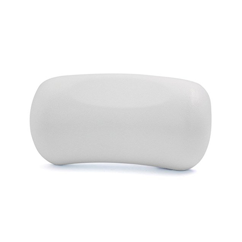HOT SALE Modern Two Suction Cups Pu Headrest Pillow For Tub Spa Bathtub Whirlpool X12