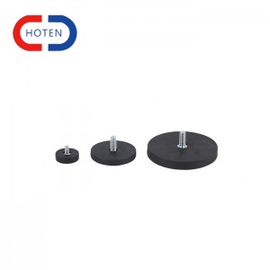 Rubber Magnet With Extemal Thread