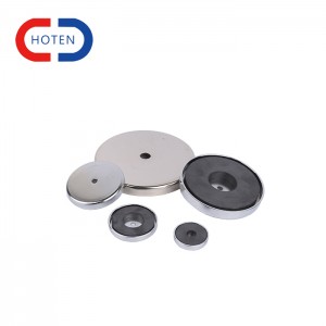 Hot New Products Hard Ferrite Hooks - Neo Round Base Magnet With Protective Cover – HOTON MAGNETIC