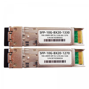 10G SFP + BIDI Optical Transceiver Module Ihuza na Cisco