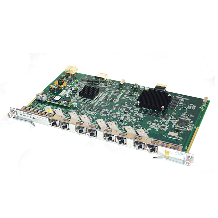 Chinese wholesale Huawei Olt Price - Original GPON Service Board 8 Ports GTGO with SFP Module B+ C+ C++ for C320 C300 OLT – HUANET