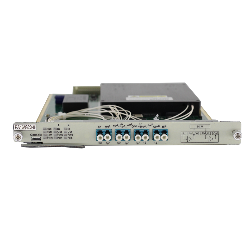 100% Original Direct Modulation Transmitter - Middle stage access EDFA Optical Amplifier-PA Card – HUANET