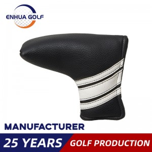 Customized Factory Wholesale Vintage PU Leather Blade Putter Headcover 1 mpividy