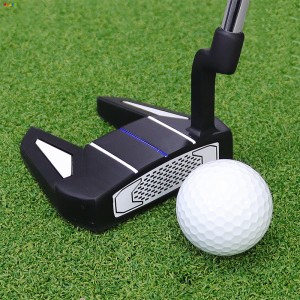 Golf Putter Right Hand with Free Headcover Factory OEM ODM Manufacturer Titanium alloy carbon Golf Putter Golf putting Trainer